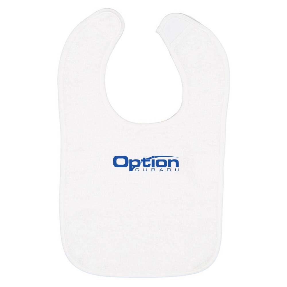 Bavoir à bordures contrastées Rabbit Skins pour bébé - Option Subaru