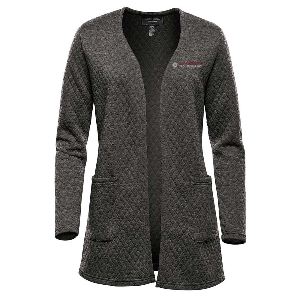 Cardigan ouvert Chelsea pour femme - Carrosserie Groupe Saillant