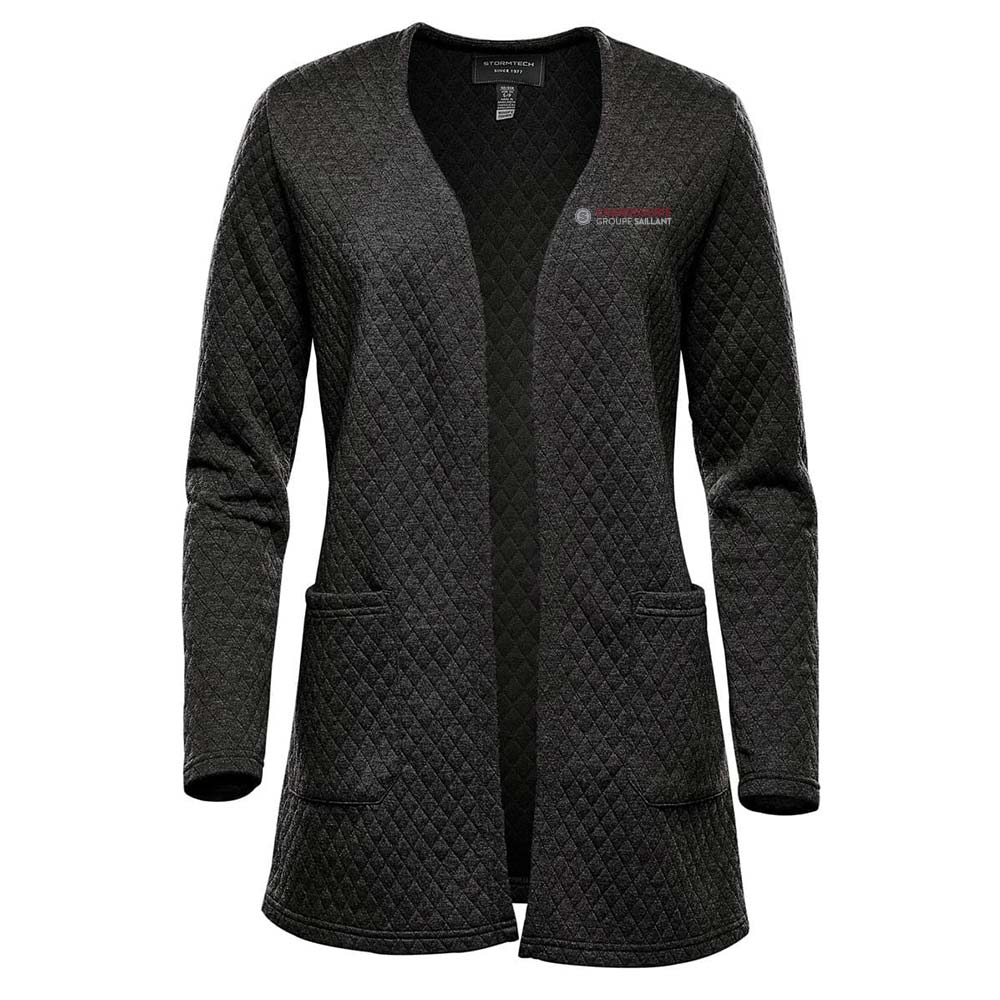 Cardigan ouvert Chelsea pour femme - Carrosserie Groupe Saillant