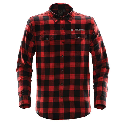 Chemise Logan à bouton-pression pour homme - Carrosserie Groupe Saillant