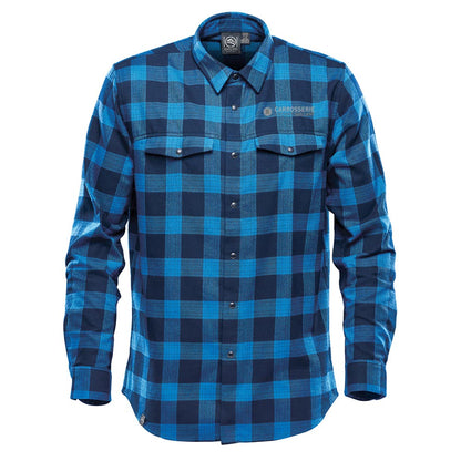 Chemise Logan à bouton-pression pour homme - Carrosserie Groupe Saillant