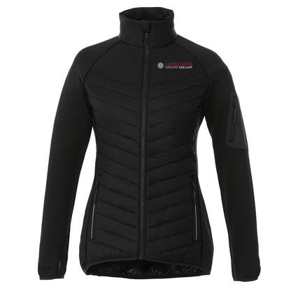Manteau isolé hybride Banff pour femme - Carrosserie Groupe Saillant
