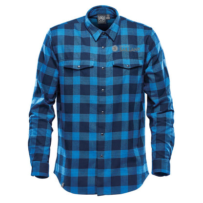 Chemise Logan à bouton-pression pour homme - Groupe Saillant