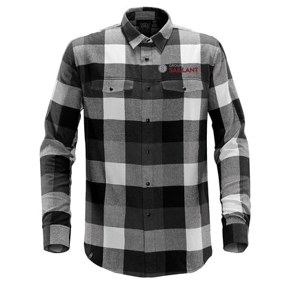 Chemise Logan à bouton-pression pour homme - Groupe Saillant