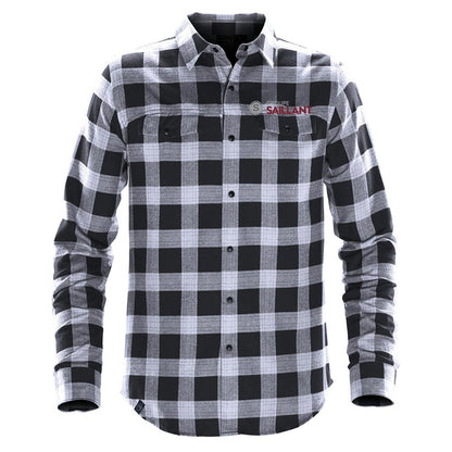 Chemise Logan à bouton-pression pour homme - Groupe Saillant