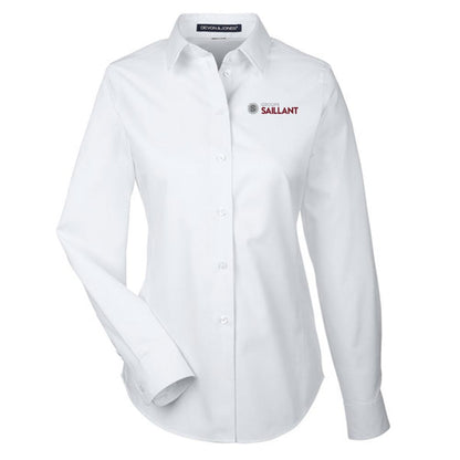 Chemise Royal Dobby Crown Woven Collection™ Devon & Jones pour femme - Groupe Saillant