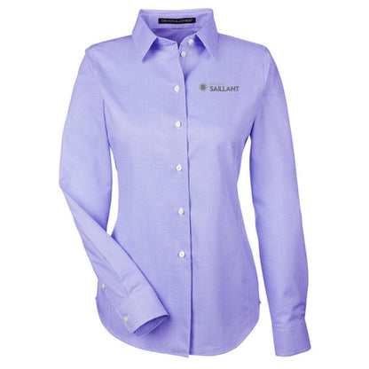 Chemise Royal Dobby Crown Woven Collection™ Devon & Jones pour femme - Groupe Saillant