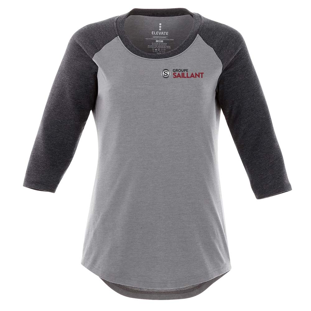 T-shirt manches trois quarts pour femme - Groupe Saillant