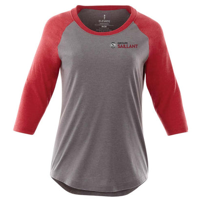 T-shirt manches trois quarts pour femme - Groupe Saillant