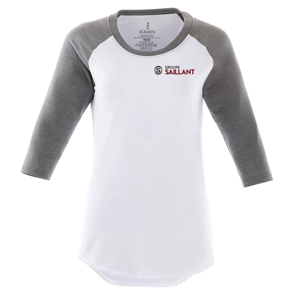 T-shirt manches trois quarts pour femme - Groupe Saillant