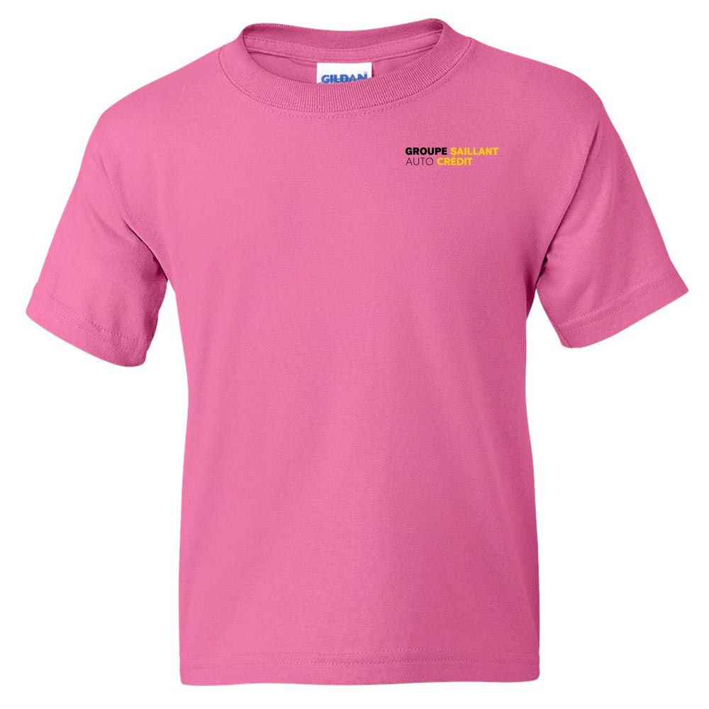 T-shirt DryBlend® pour enfant - Groupe Saillant Auto Crédit