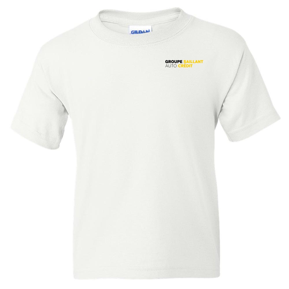 T-shirt DryBlend® pour enfant - Groupe Saillant Auto Crédit