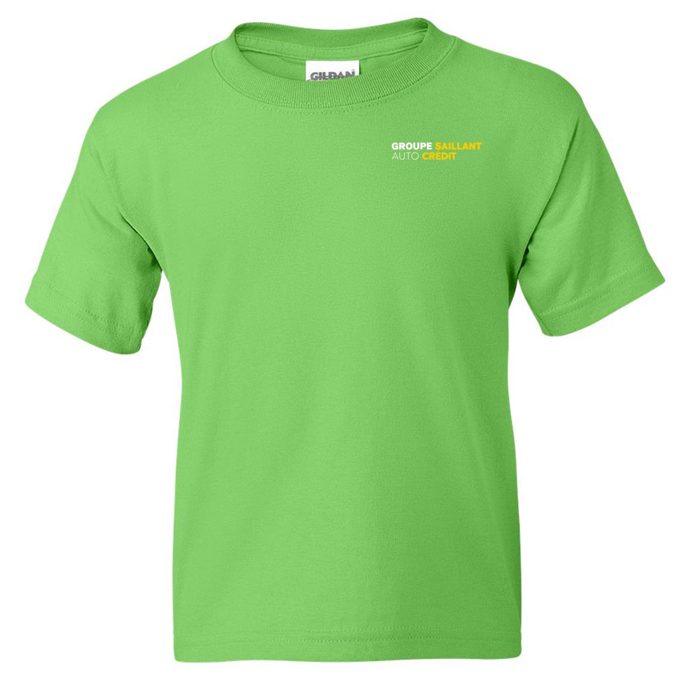 T-shirt DryBlend® pour enfant - Groupe Saillant Auto Crédit