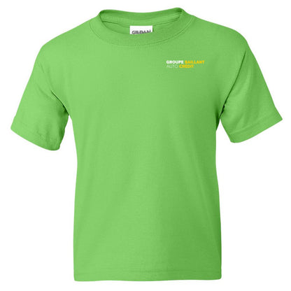 T-shirt DryBlend® pour enfant - Groupe Saillant Auto Crédit