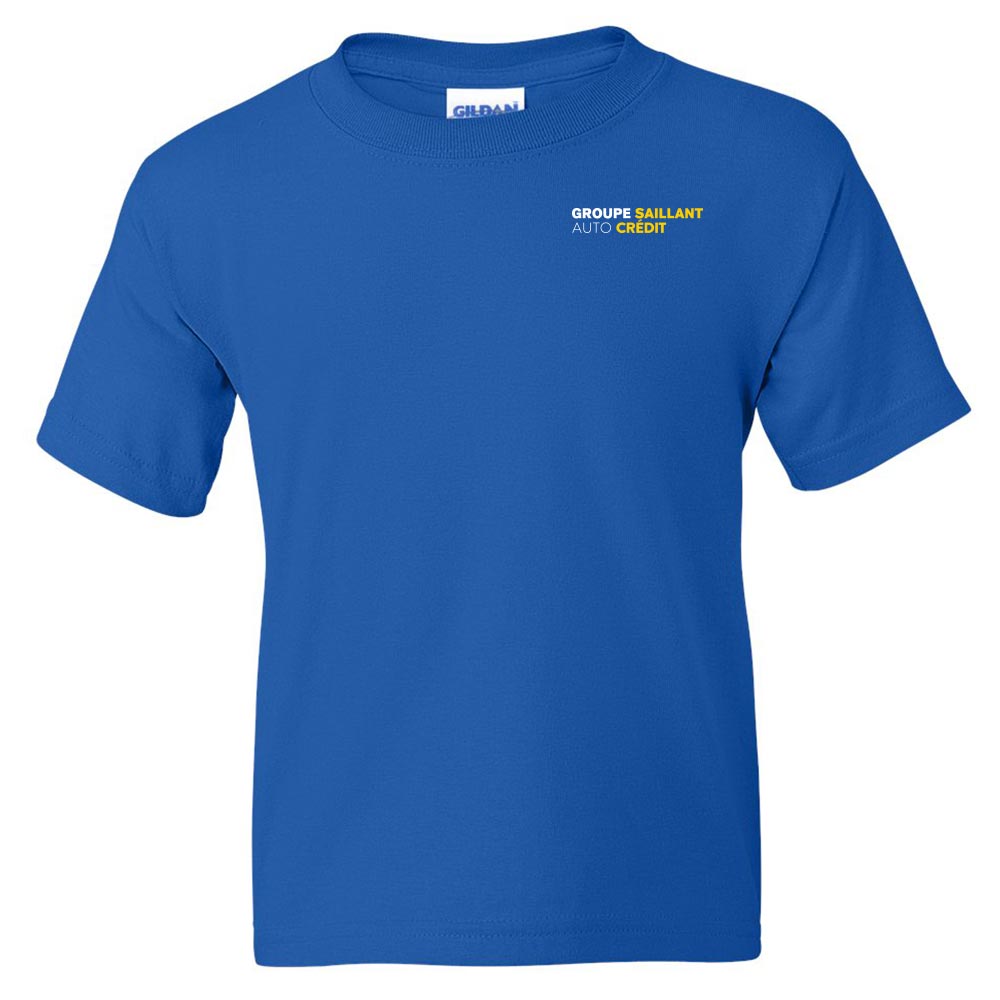 T-shirt DryBlend® pour enfant - Groupe Saillant Auto Crédit