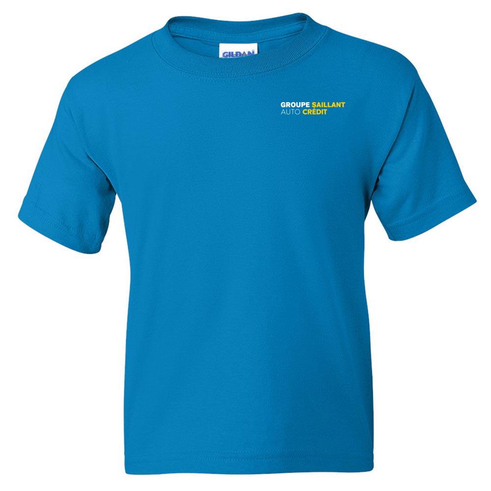 T-shirt DryBlend® pour enfant - Groupe Saillant Auto Crédit