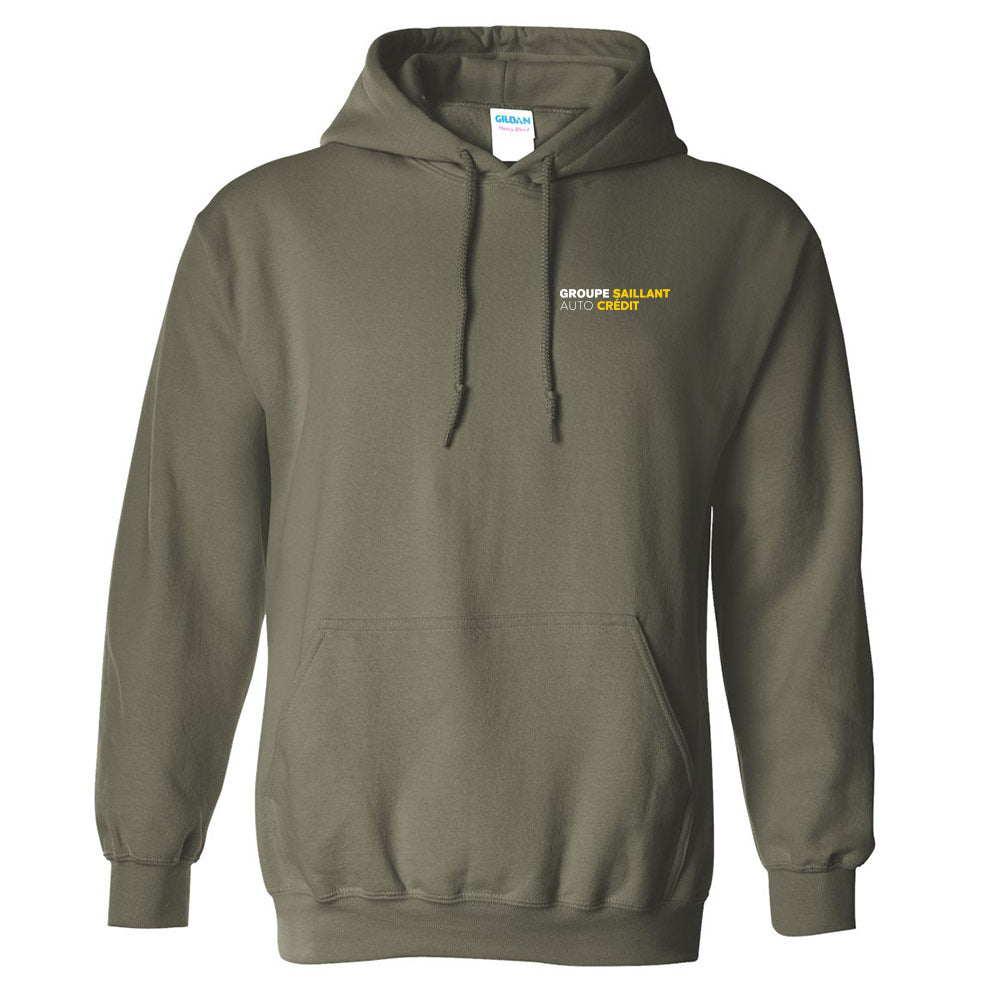 Molleton à capuchon pour homme - Groupe Saillant Auto Crédit