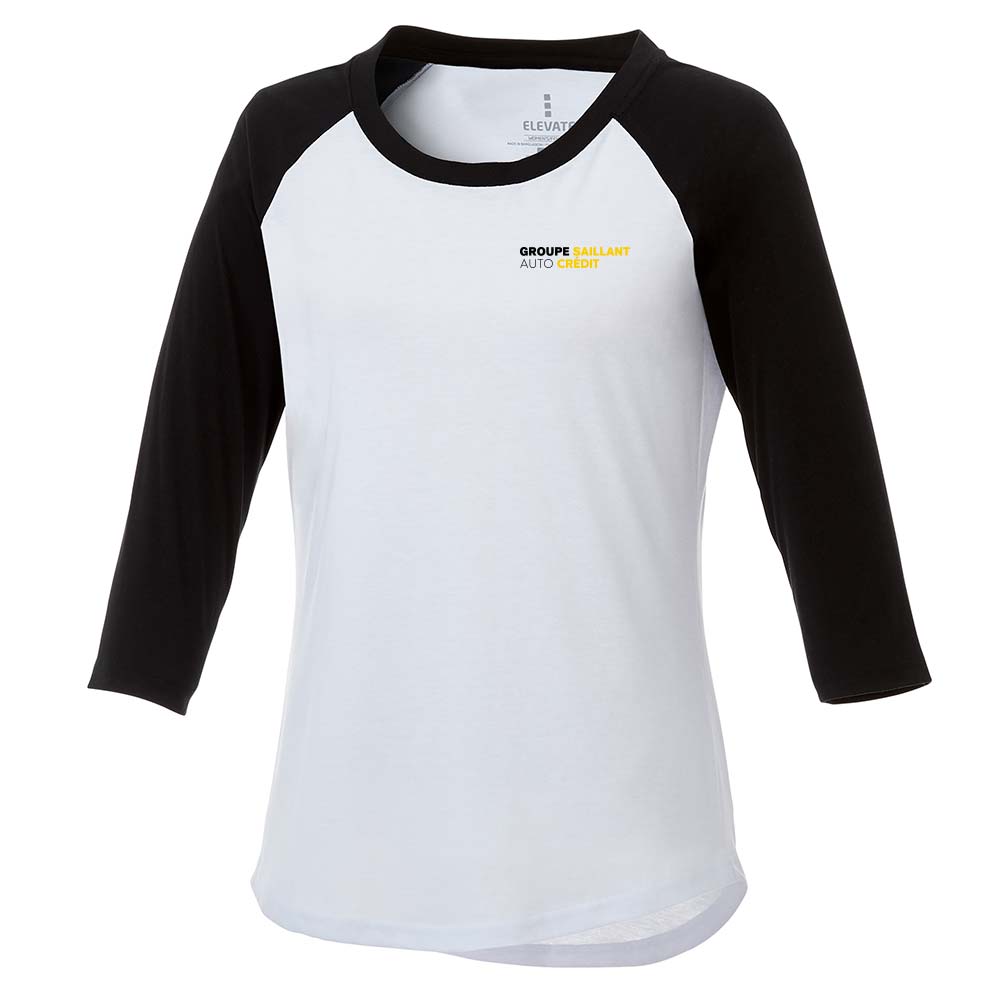 T-shirt manches trois quarts pour femme - Groupe Saillant Auto Crédit