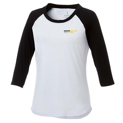 T-shirt manches trois quarts pour femme - Groupe Saillant Auto Crédit