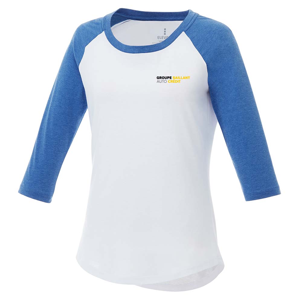 T-shirt manches trois quarts pour femme - Groupe Saillant Auto Crédit