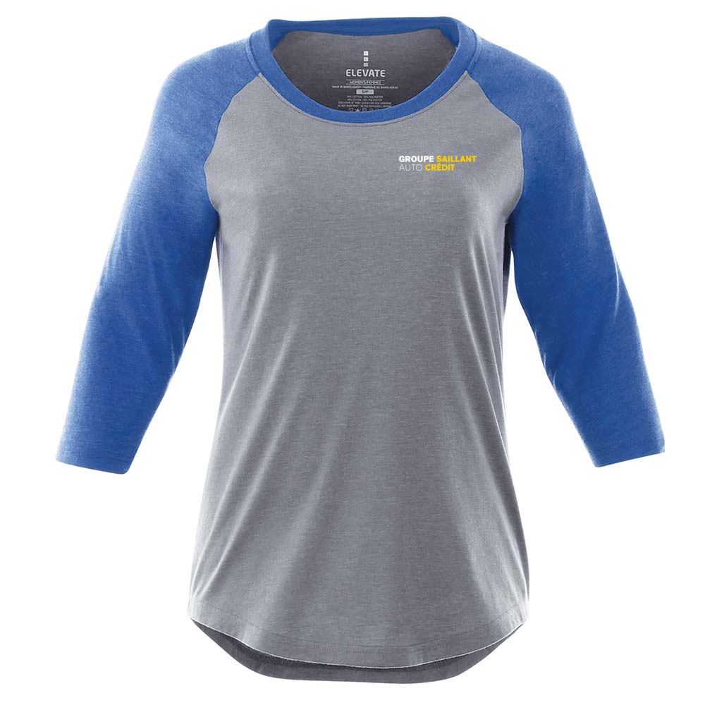 T-shirt manches trois quarts pour femme - Groupe Saillant Auto Crédit