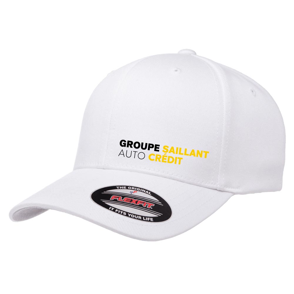 Casquette laine peignée Flexfit® Unisexe - Groupe Saillant Auto Crédit