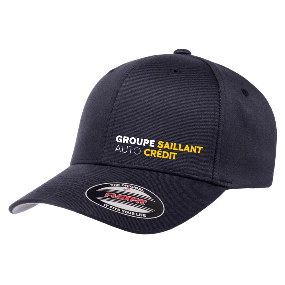 Casquette laine peignée Flexfit® Unisexe - Groupe Saillant Auto Crédit