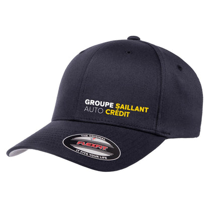 Casquette laine peignée Flexfit® Unisexe - Groupe Saillant Auto Crédit