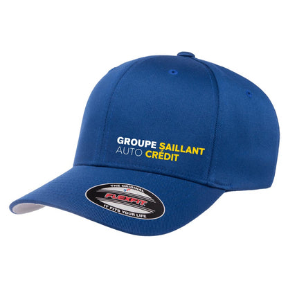 Casquette laine peignée Flexfit® Unisexe - Groupe Saillant Auto Crédit