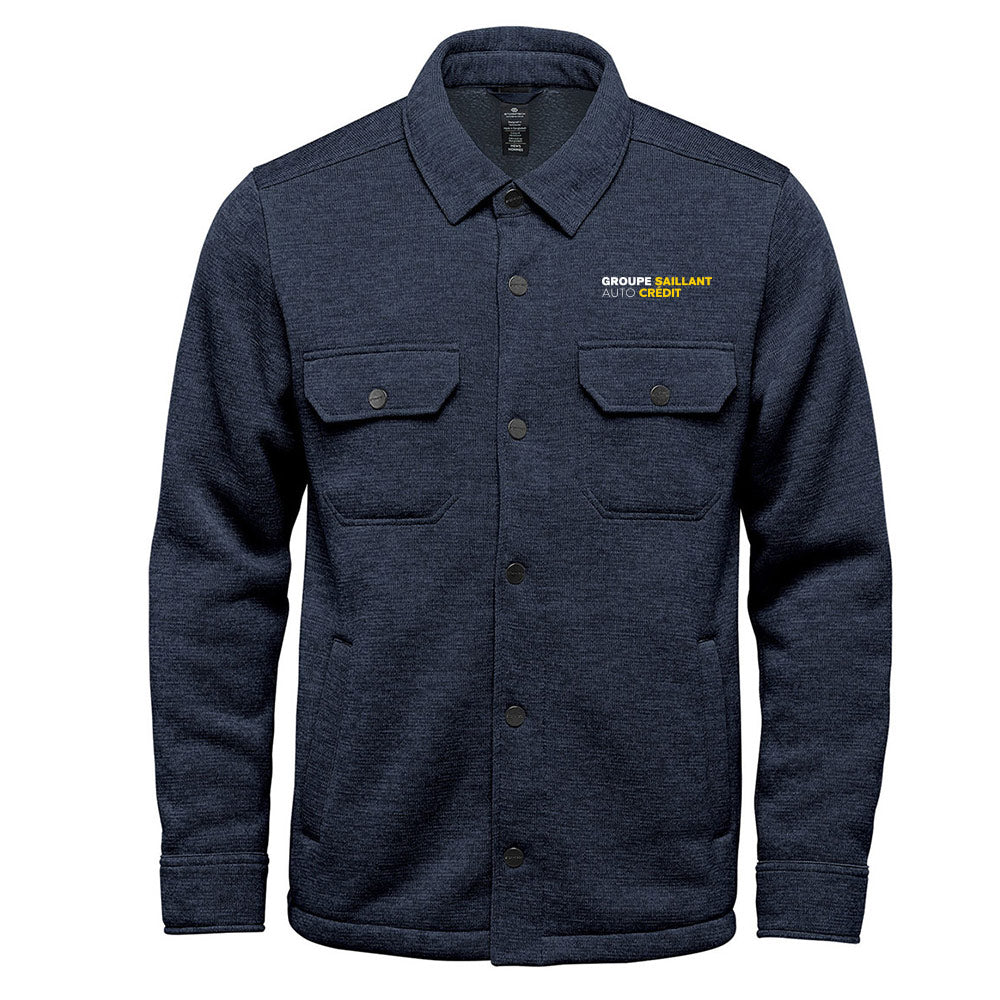 Chemise polaire Avalante Unisexe - Groupe Saillant Auto Crédit