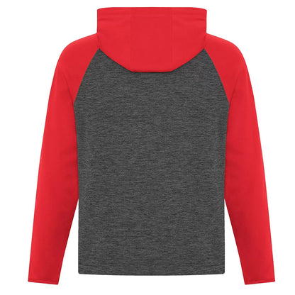 Chandail Chiné à capuchon en molleton deux tons dynamic pour homme - Groupe Saillant Auto Crédit