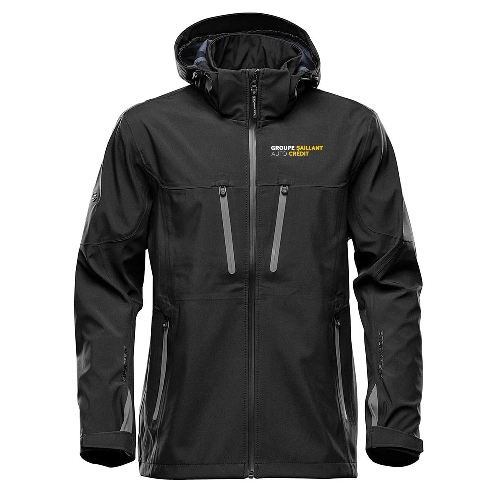 Veste Softshell Patrol pour homme - Groupe Saillant Auto Crédit