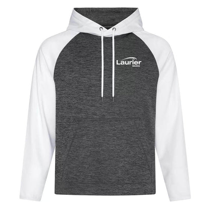 Chandail Chiné à capuchon en molleton deux tons dynamic pour homme - Laurier Mazda