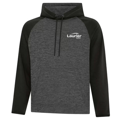 Chandail Chiné à capuchon en molleton deux tons dynamic pour homme - Laurier Mazda