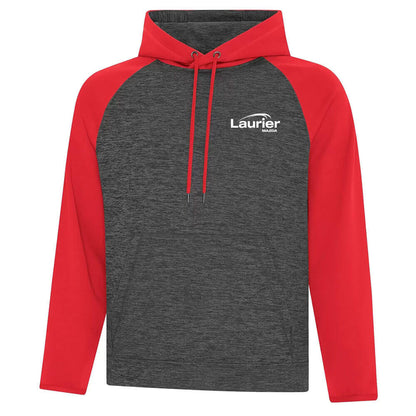 Chandail Chiné à capuchon en molleton deux tons dynamic pour homme - Laurier Mazda